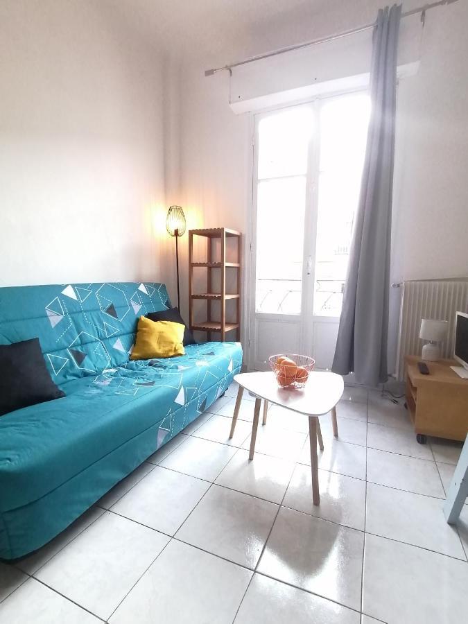 Le Cocon - Charmant F1 Bis - Centre Ville A 2 Pas De La Promenade Des Anglais Appartement Nice Buitenkant foto